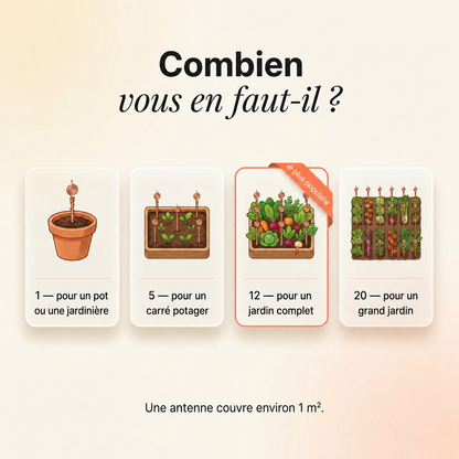 Antenne d'Électroculture en Cuivre CUIV