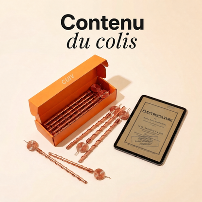 Antenne d'Électroculture en Cuivre CUIV